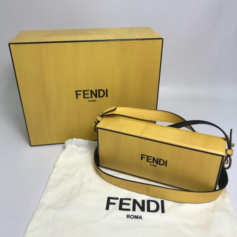 未使用 FENDI フェンディ 7VA520 ロゴ BOX型 2020AW ボックスバッグ ショルダーバッグ メンズ / | FENDI | 11