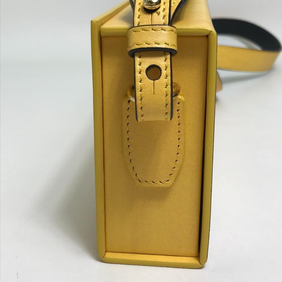 未使用 FENDI フェンディ 7VA520 ロゴ BOX型 2020AW ボックスバッグ ショルダーバッグ メンズ / | FENDI | 05