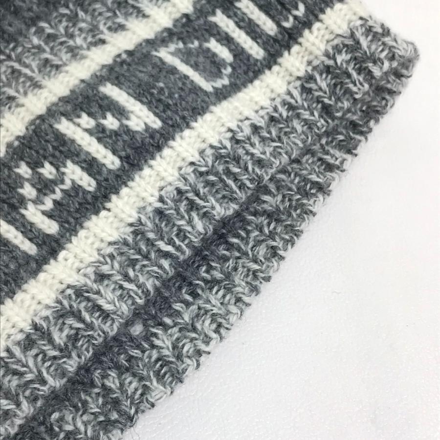 美品 Christian Dior ディオール ロゴ D-White(D- ) ビーニー