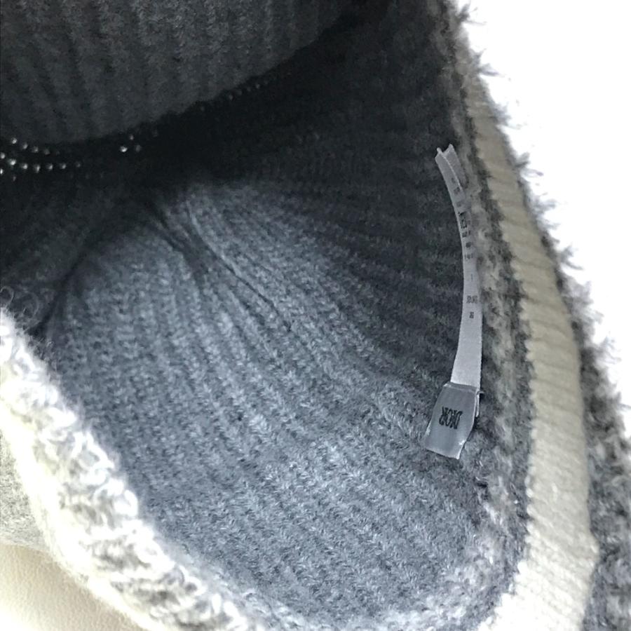 ディオール D-WHITE ビーニー ニット 帽子 DIOR | D-White ビーニー ウール & カシミヤ ニット