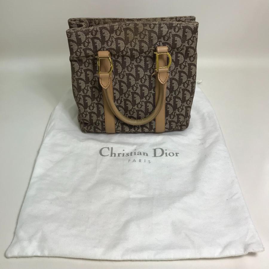 Christian Dior クリスチャンディオール トロッター ハンドバッグ 