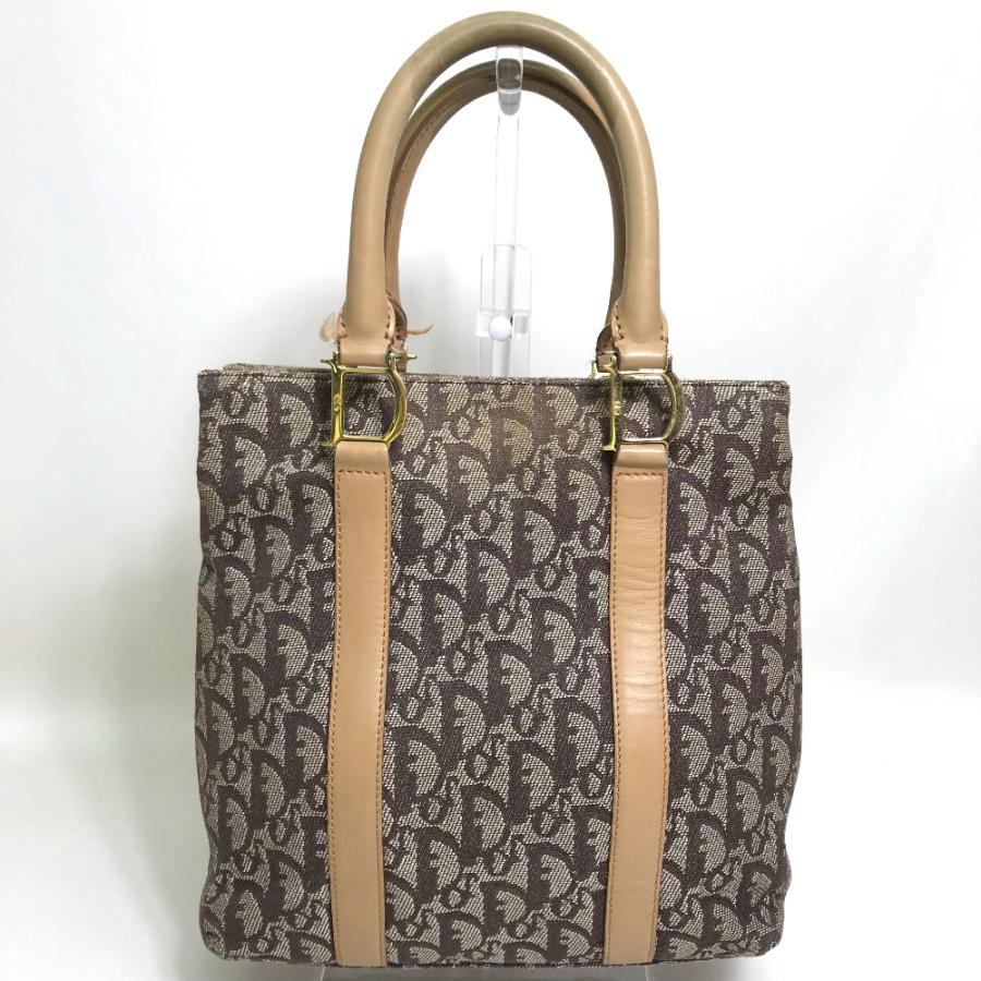 クリスチャンディオール トロッター ピンク 茶色 08-BO-0027（08-BO  