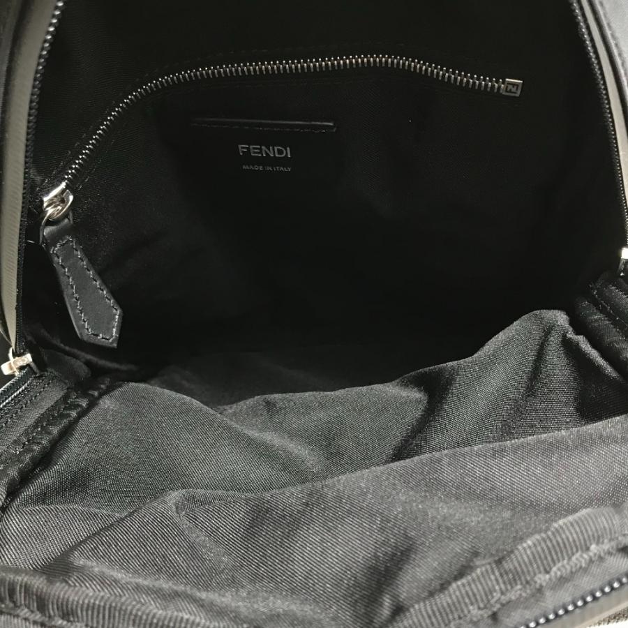 FENDI フェンディ 7VZ049 ズッカ FF柄 クロスボディバッグ ショルダーバッグ ファブリック メンズ NERO | FENDI | 08
