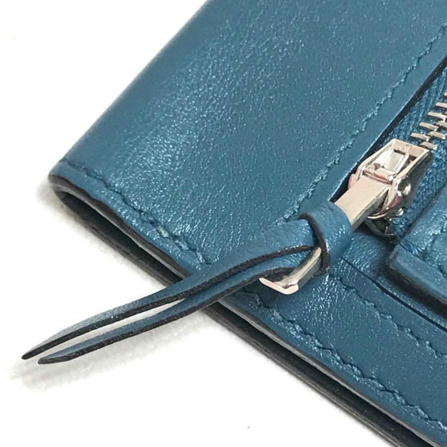 HERMES エルメス ドゴン レクトヴェルソ ドゴンロング 長財布 A刻