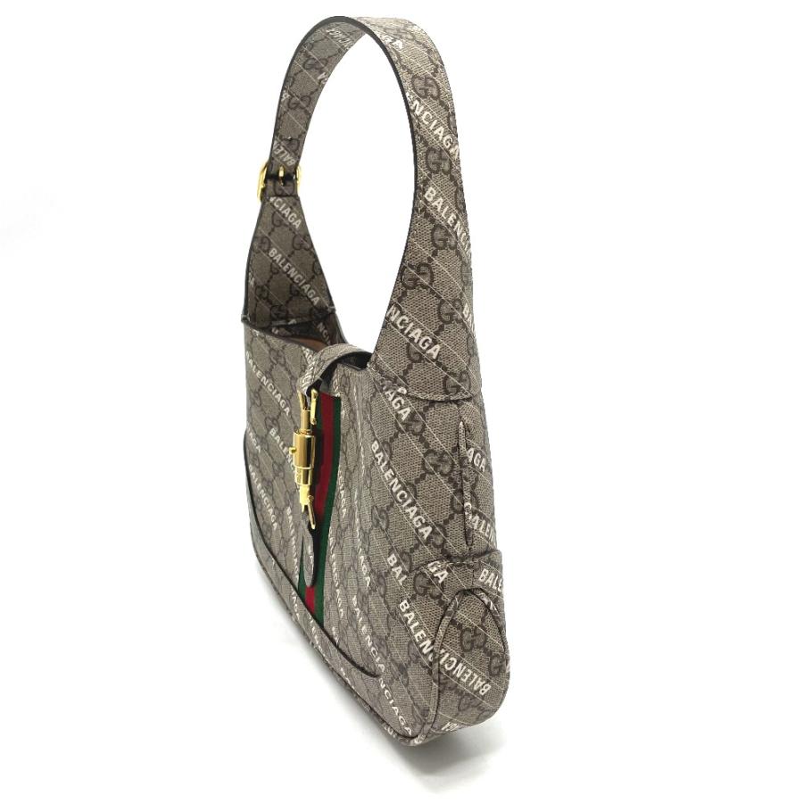 GUCCI グッチ 636706 バレンシアガ BALENCIAGA コラボ ザ ハッカー プロジェクト ジャッキー 1961 2WAY ハンドバッグ GGスプリーム | GUCCI | 02