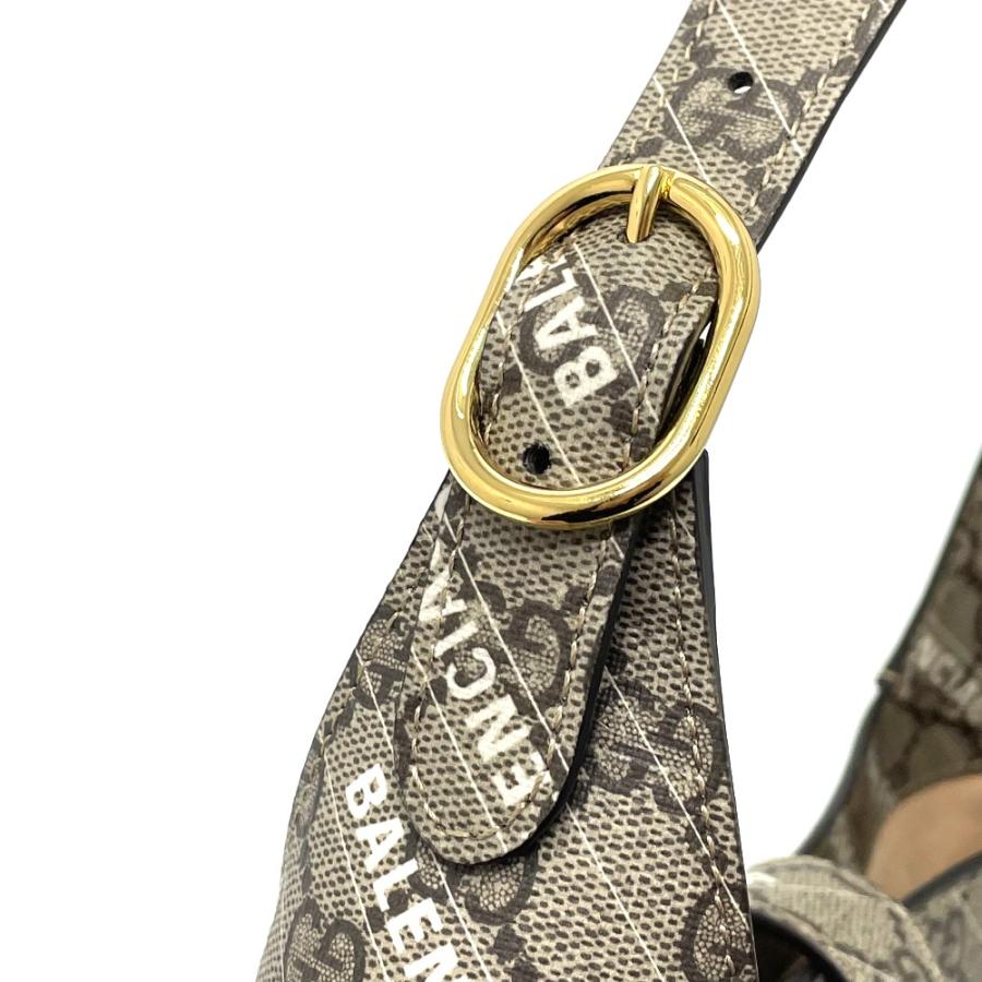 GUCCI グッチ 636706 バレンシアガ BALENCIAGA コラボ ザ ハッカー プロジェクト ジャッキー 1961 2WAY ハンドバッグ GGスプリーム | GUCCI | 04