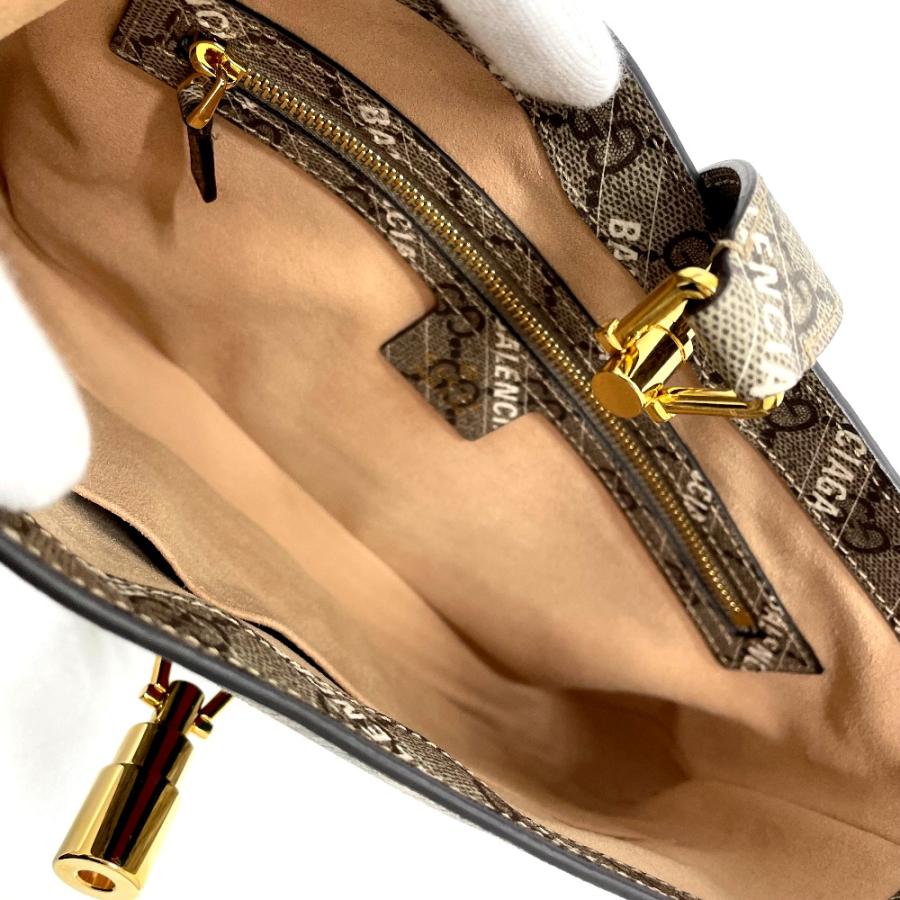 GUCCI グッチ 636706 バレンシアガ BALENCIAGA コラボ ザ ハッカー プロジェクト ジャッキー 1961 2WAY ハンドバッグ GGスプリーム | GUCCI | 07