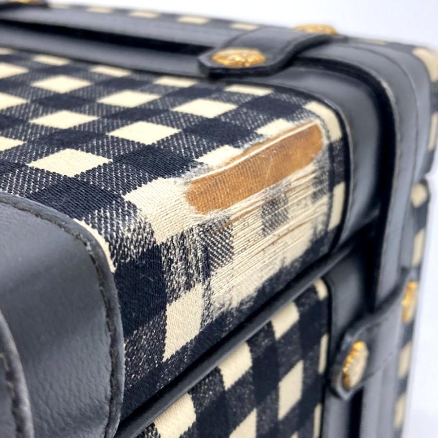 Gianni Versace ジャンニ・ヴェルサーチ メデューサ ギンガムチェック ヴィンテージ ショルダーバッグ バニティバッグ レディース【中古】 | GIANNI VERSACE | 04
