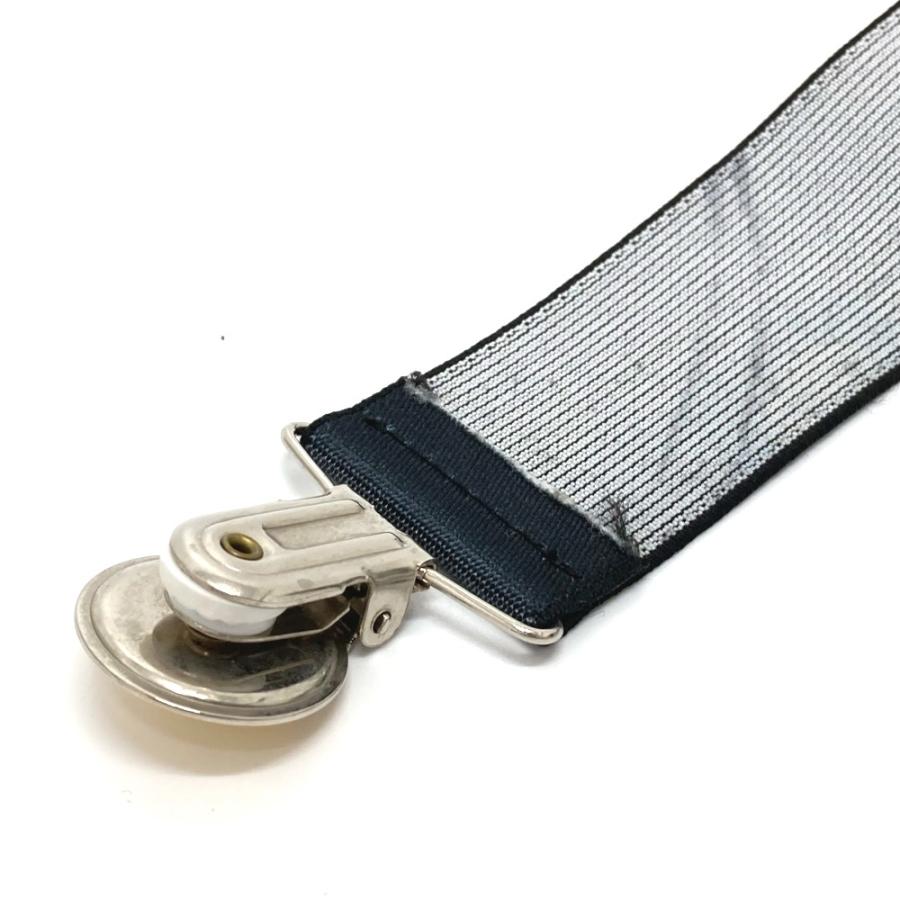 VERSACE ヴェルサーチ 千鳥柄 メデューサ サスペンダー ズボン吊り ファッション小物 ベルト ホワイト×ブラック キッズ【中古】 |  | 02