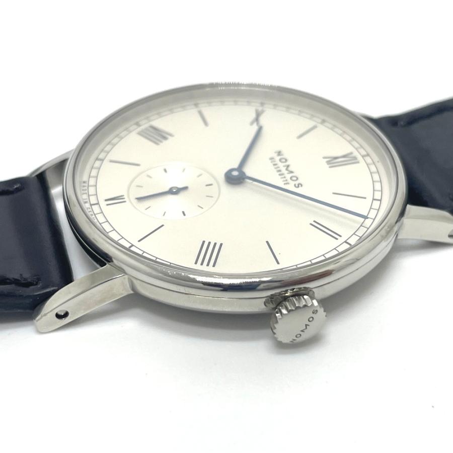 NOMOS ノモス LD1A2W2 グラスヒュッテ ラドウィッグ スモセコ 手巻 腕時計 SS シルバー メンズ【中古】 |  | 05