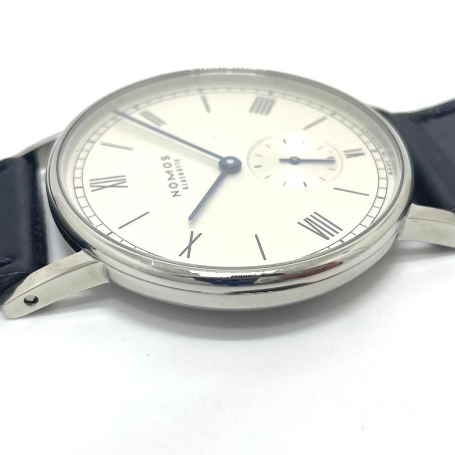 NOMOS ノモス LD1A2W2 グラスヒュッテ ラドウィッグ スモセコ 手巻 腕時計 SS シルバー メンズ【中古】 |  | 06