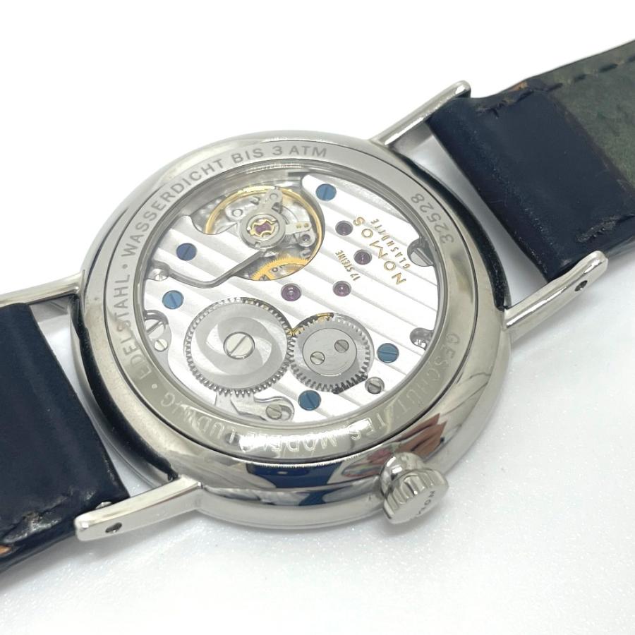 NOMOS ノモス LD1A2W2 グラスヒュッテ ラドウィッグ スモセコ 手巻 腕時計 SS シルバー メンズ【中古】 |  | 07