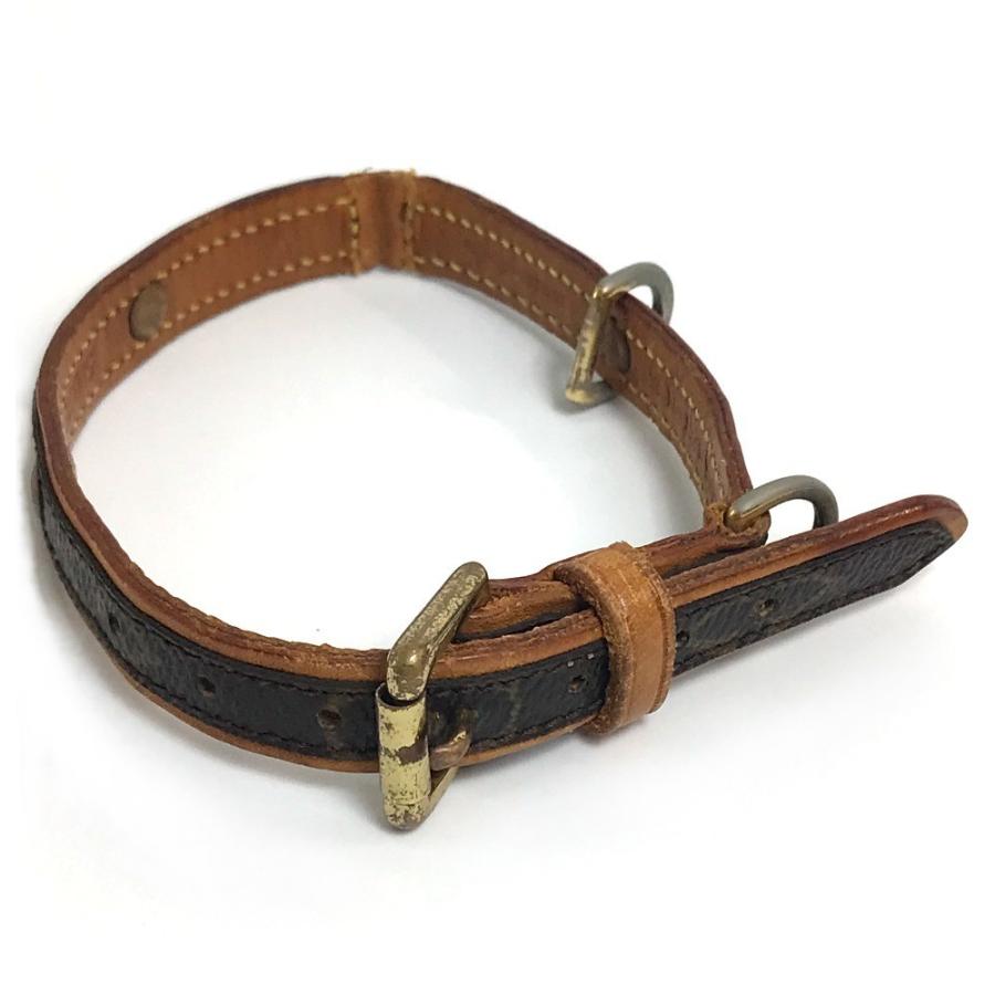 LOUIS VUITTON ルイヴィトン M58072-M58056 モノグラム コリエバグスターPM/レッスバグスターMM 小型犬用 ドッグ ペット用品 首輪【中古】 | LOUIS VUITTON | 01