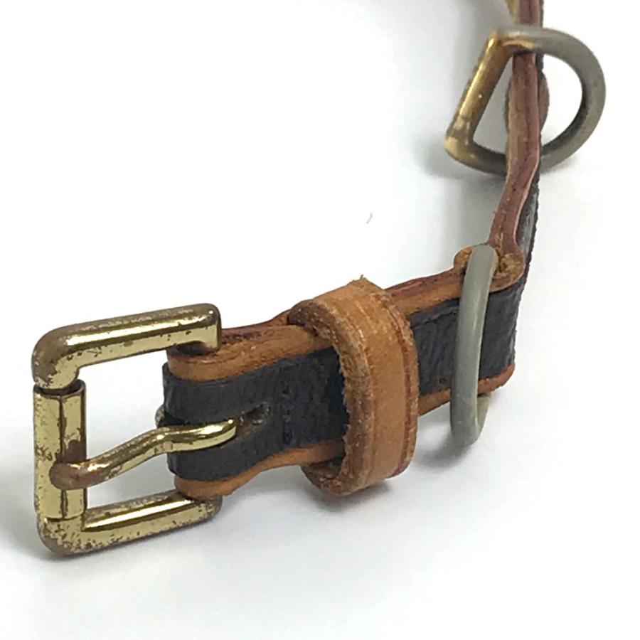 LOUIS VUITTON ルイヴィトン M58072-M58056 モノグラム コリエバグスターPM/レッスバグスターMM 小型犬用 ドッグ ペット用品 首輪【中古】 | LOUIS VUITTON | 05