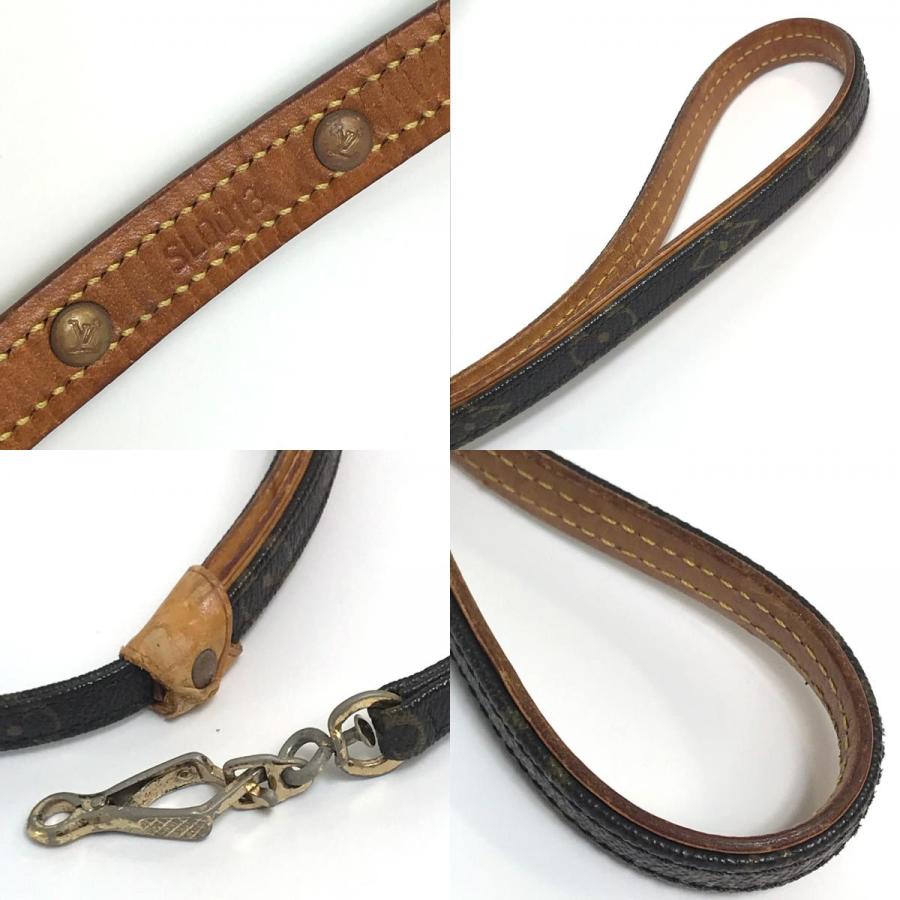 LOUIS VUITTON ルイヴィトン M58072-M58056 モノグラム コリエバグスターPM/レッスバグスターMM 小型犬用 ドッグ ペット用品 首輪【中古】 | LOUIS VUITTON | 08