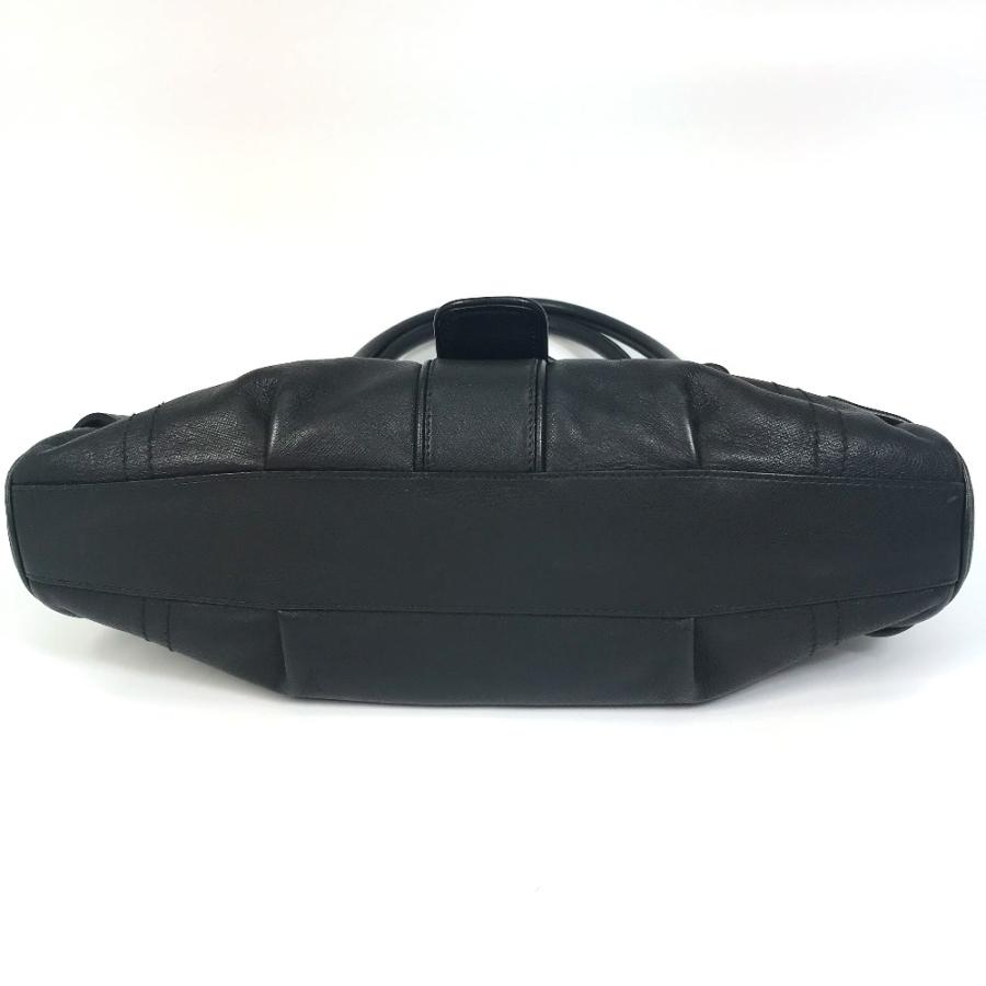 Salvatore Ferragamo サルヴァトーレフェラガモ AU-21-6806 ガンチーニ ハンドバッグ レザー ブラック レディース【中古】 |  | 02