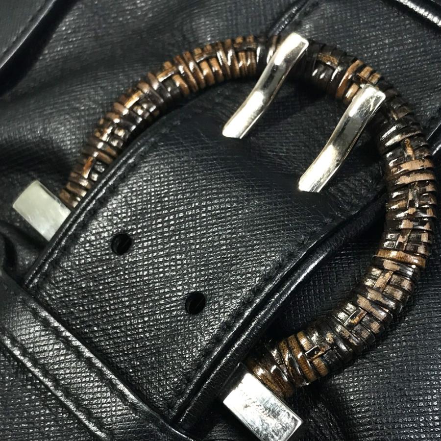 Salvatore Ferragamo サルヴァトーレフェラガモ AU-21-6806 ガンチーニ ハンドバッグ レザー ブラック レディース【中古】 |  | 06