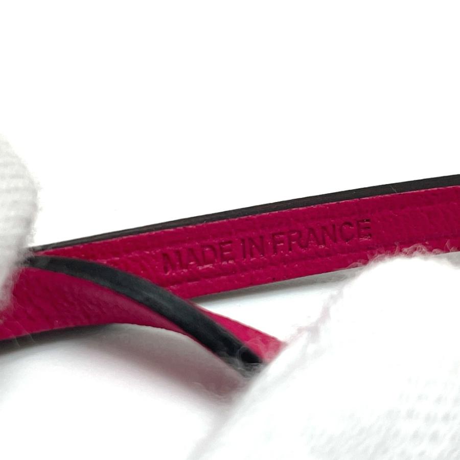 未使用 HERMES エルメス サックオランジュ バッグアクセサリー バッグチャーム ショッパー チャーム ローズメキシコ レディース【中古】 | HERMES | 08