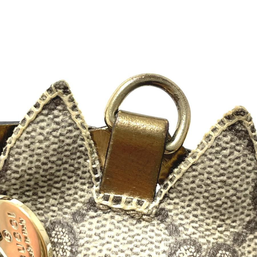 GUCCI グッチ キツネ グッチョリ キーホルダー チャーム GGスプリームキャンバス ベージュ レディース【中古】 | GUCCI | 06