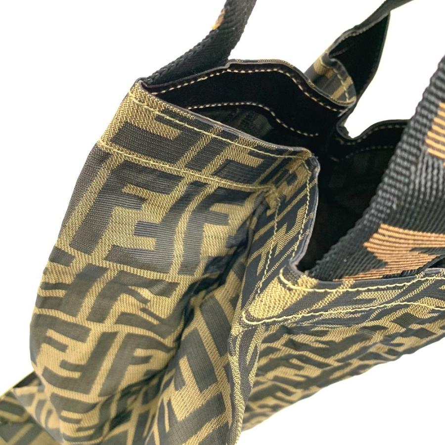 FENDI フェンディ ズッカ エコバッグ 折り畳み式 トートバッグ