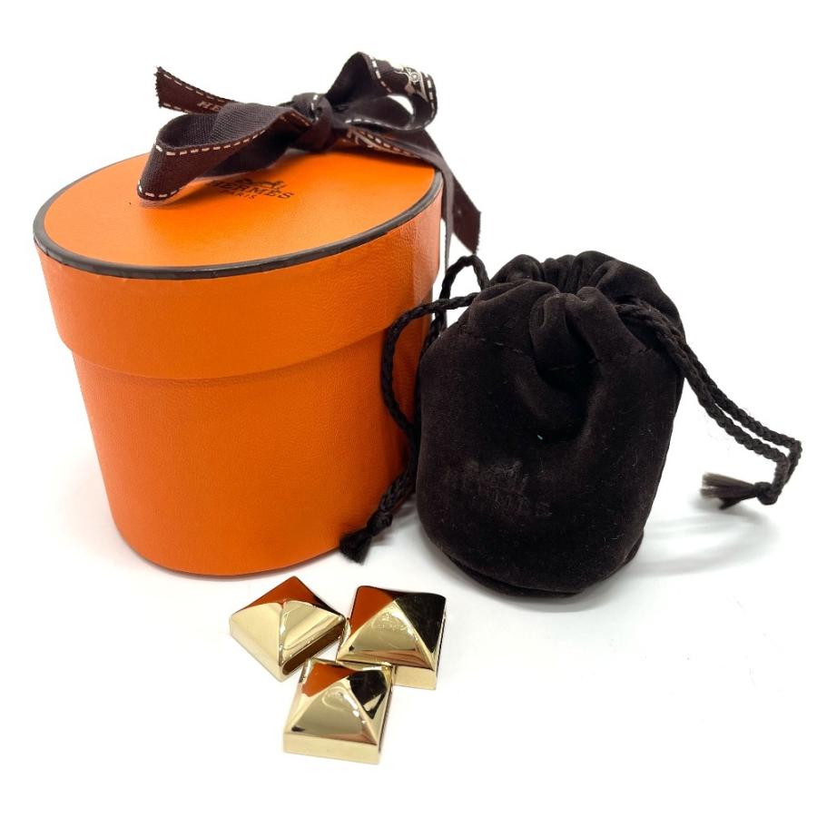 HERMES エルメス アクセサリー メドール 3点セット スカーフリング GP ゴールド ユニセックス【中古】 | HERMES | 09