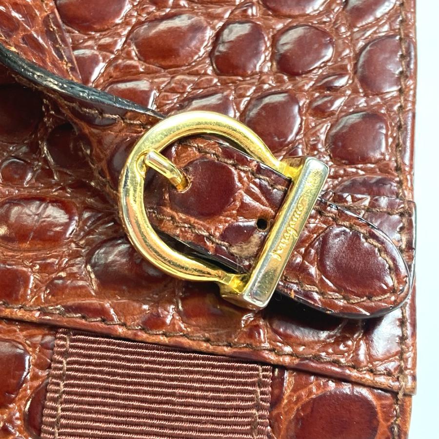 バチ友出品 Salvatore Ferragamo サルヴァトーレフェラガモ AQ-215676