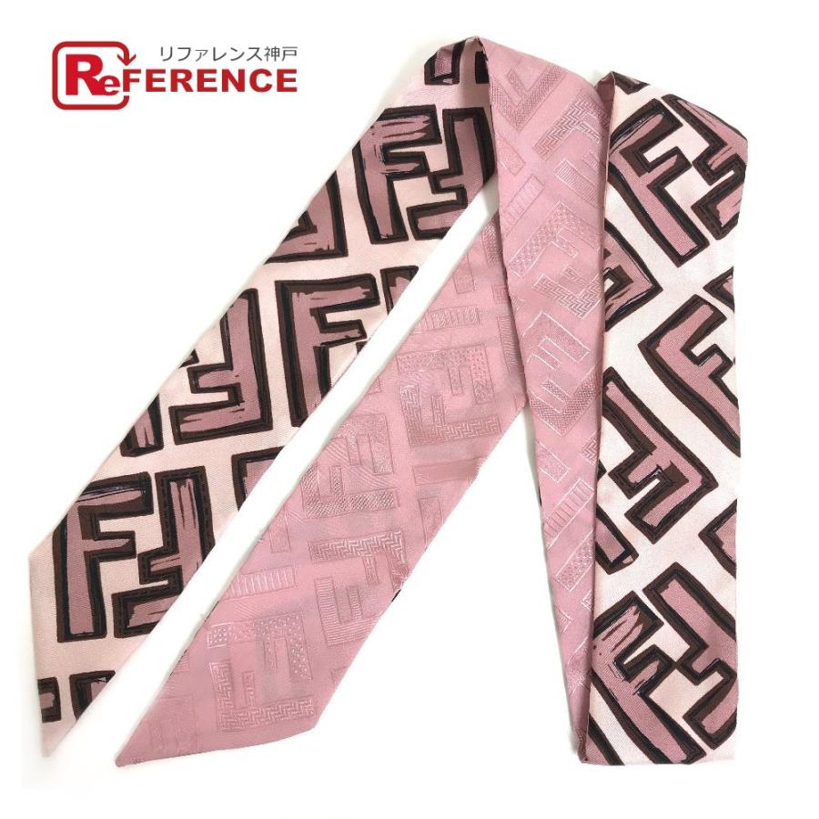 FENDI フェンディ FXT011 FF ズッカ WRAPPY ラッピー ツイリー