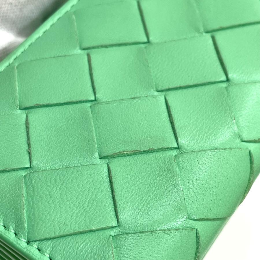 BOTTEGA VENETA ボッテガヴェネタ 667036 イントレチャート タイニー 三つ折りウォレット 3つ折り財布 レディース【中古】 |  | 02