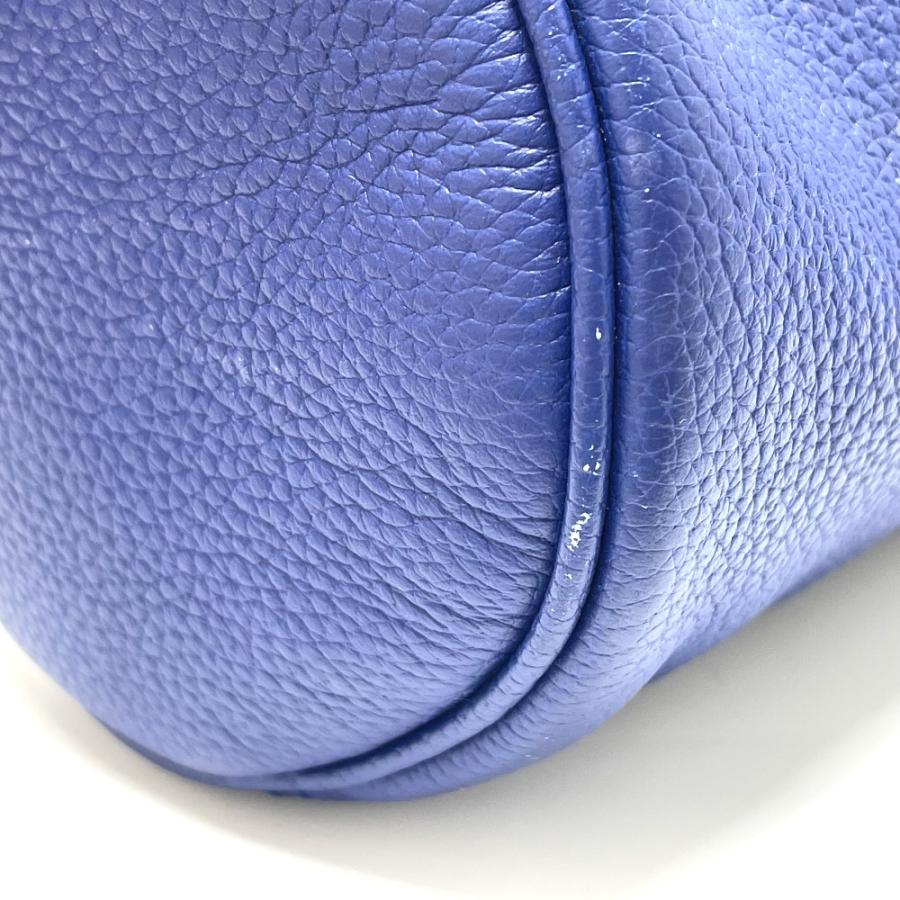 Dior ディオール アトリエ ローラーバッグ 筒型 斜め掛け ショルダーバッグ レザー ブルー メンズ【中古】 |  | 06