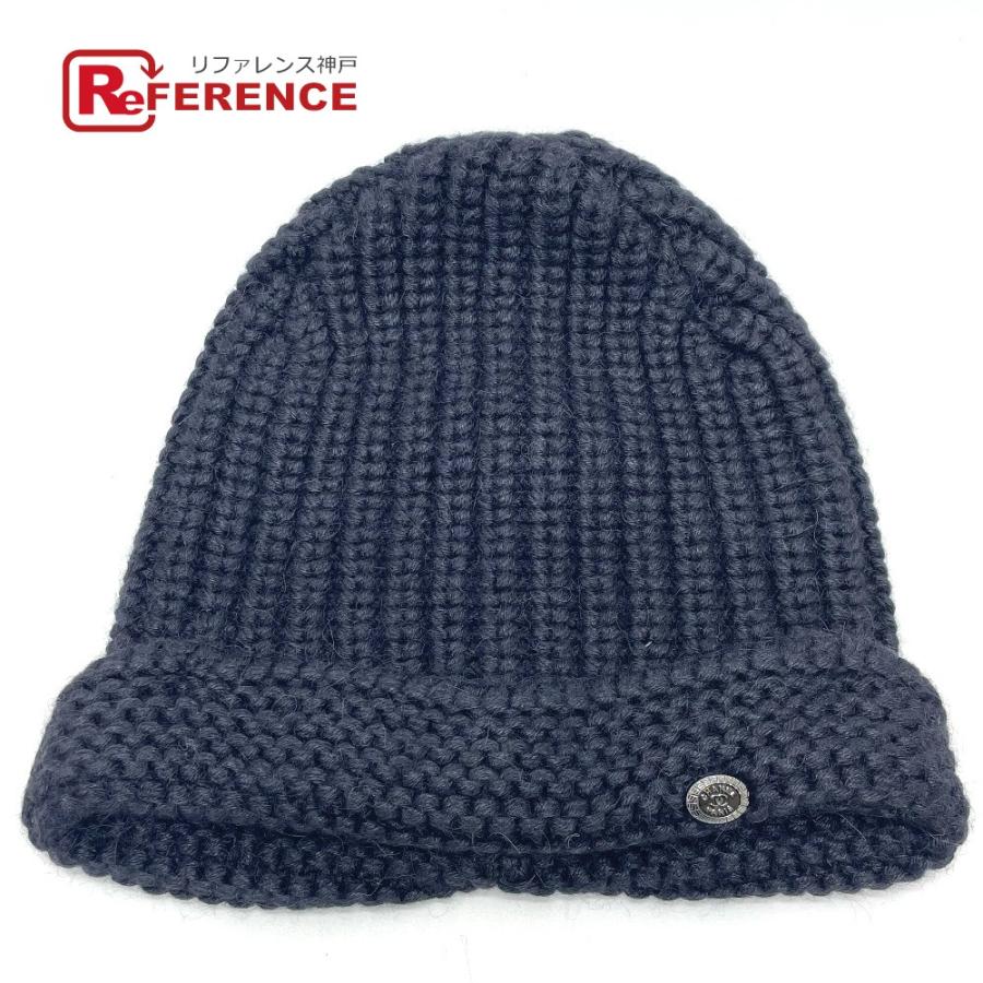 CHANEL シャネル P39166 CCココマーク 編み込み ニットキャップ 帽子 ニット帽 シルク ブラック レディース【中古】 | CHANEL