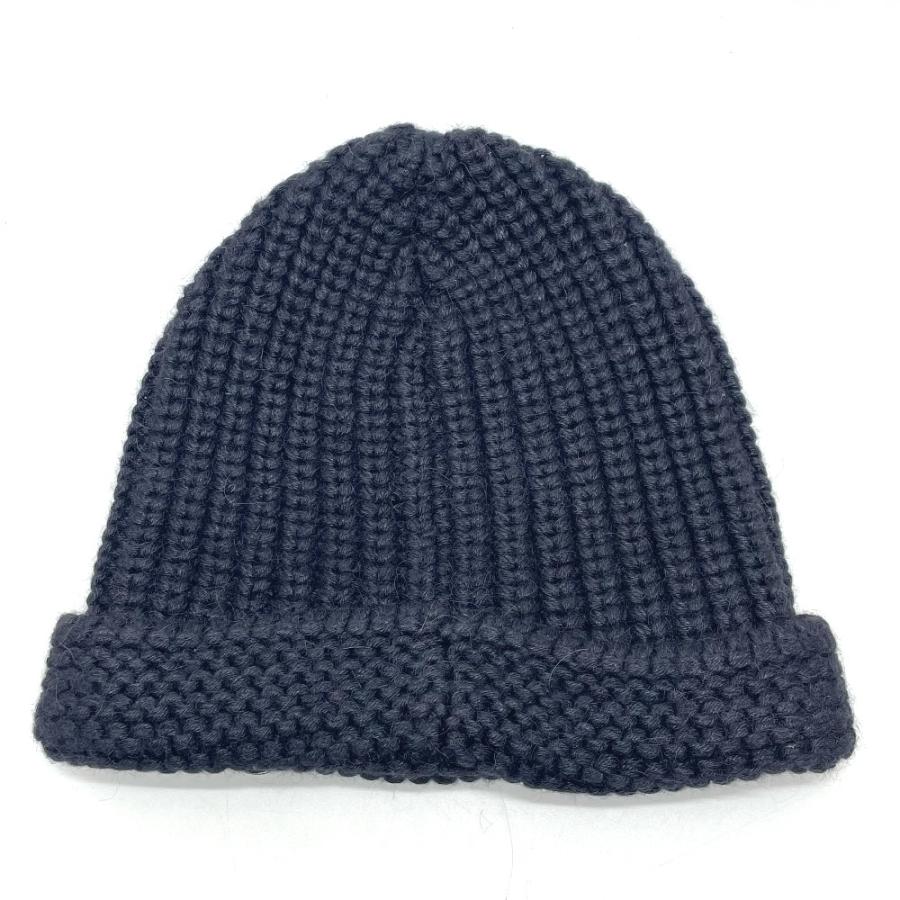 CHANEL シャネル P39166 CCココマーク 編み込み ニットキャップ 帽子 ニット帽 シルク ブラック レディース【中古】 | CHANEL | 01