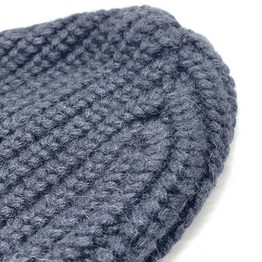 CHANEL シャネル P39166 CCココマーク 編み込み ニットキャップ 帽子 ニット帽 シルク ブラック レディース【中古】 | CHANEL | 05