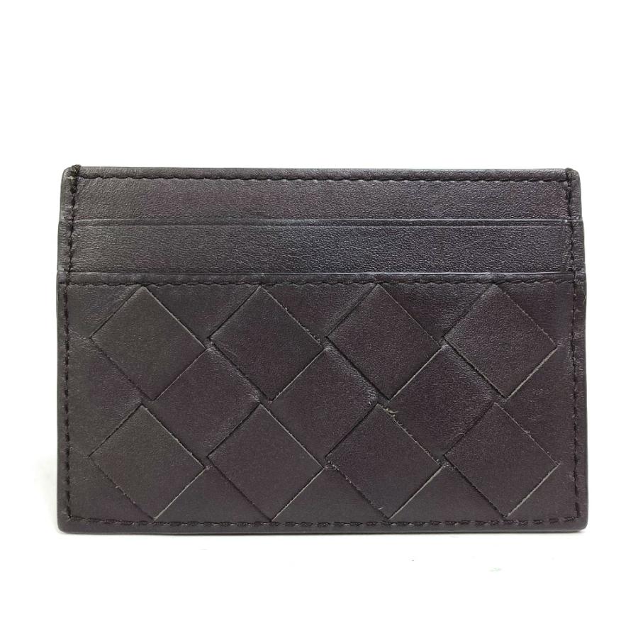 BOTTEGA VENETA ボッテガヴェネタ イントレチャート 名刺入れ パスケース カードケース レザー ブラック ユニセックス【中古】 |  | 01