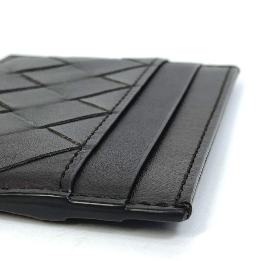 BOTTEGA VENETA ボッテガヴェネタ イントレチャート 名刺入れ パスケース カードケース レザー ブラック ユニセックス【中古】 |  | 05