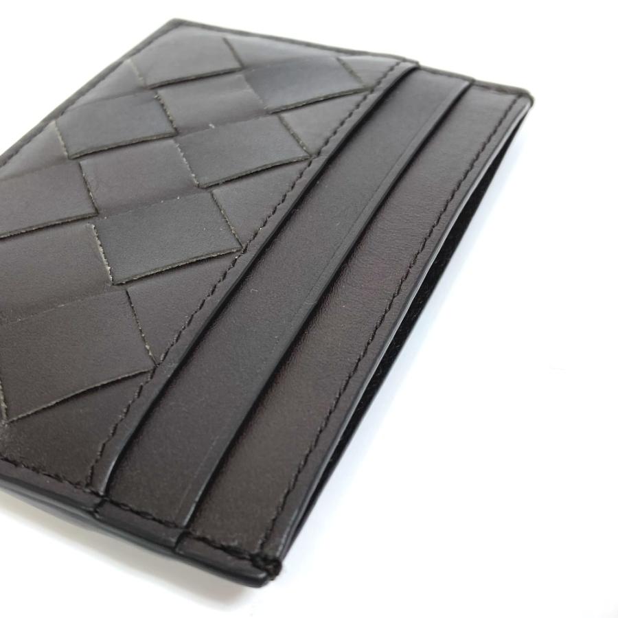 BOTTEGA VENETA ボッテガヴェネタ イントレチャート 名刺入れ パスケース カードケース レザー ブラック ユニセックス【中古】 |  | 08