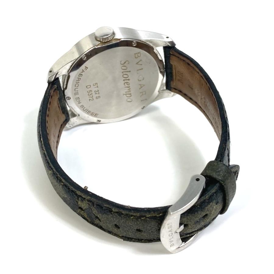 BVLGARI ブルガリ ST37S ソロテンポ クォーツ 腕時計 SS シルバー メンズ【中古】 | BVLGARI | 06