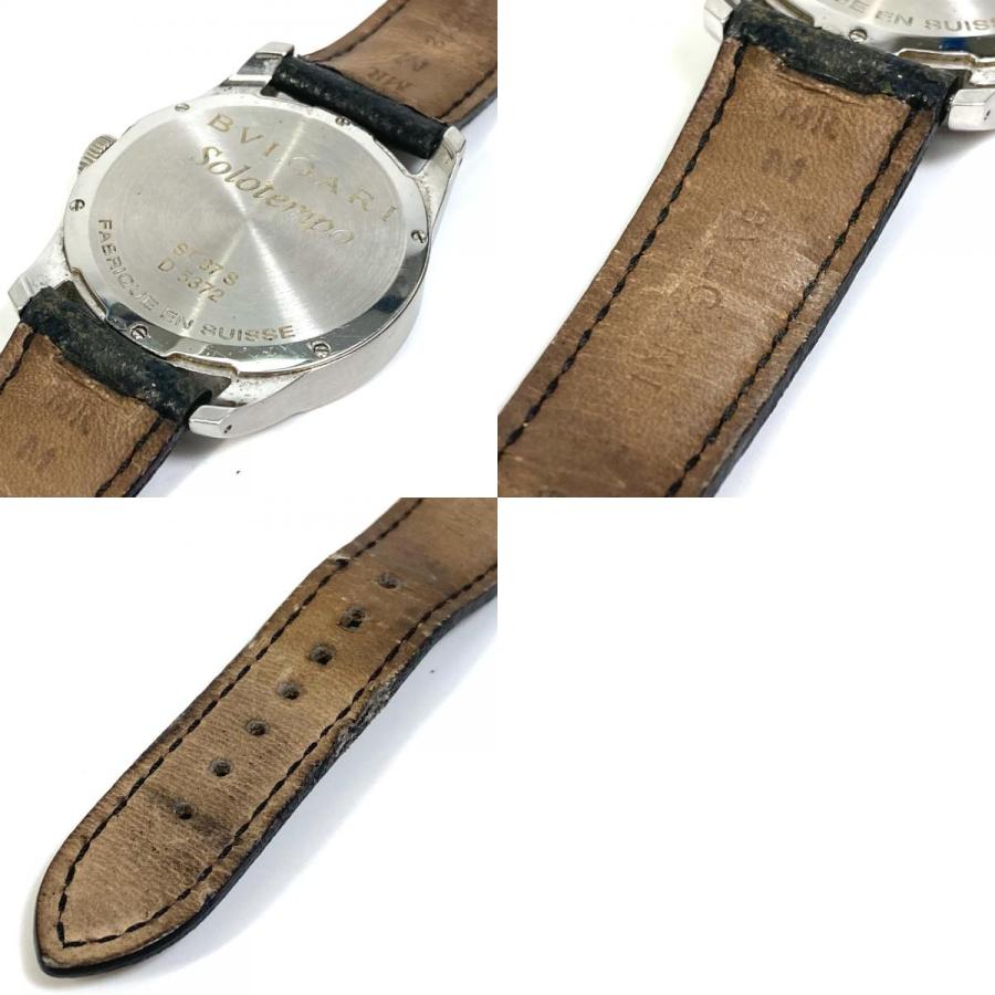 BVLGARI ブルガリ ST37S ソロテンポ クォーツ 腕時計 SS シルバー メンズ【中古】 | BVLGARI | 09