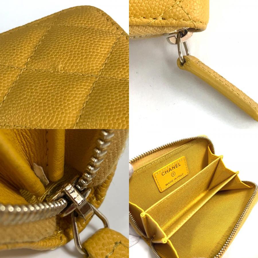 CHANEL シャネル A69271 CC ココマーク マトラッセ 小銭入れ コイン