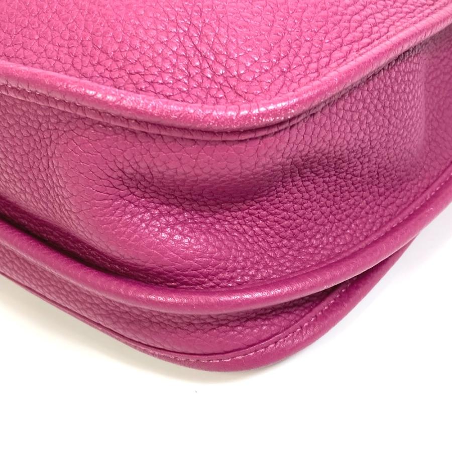 HERMES エルメス エブリン3 PM トロワ 斜め掛け ショルダーバッグ トリヨン O□刻 トスカ（推定） パープル系 レディース【中古】 | HERMES | 04