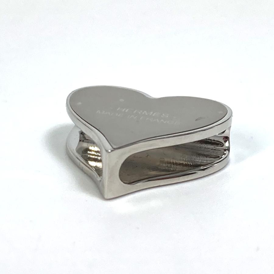 HERMES エルメス ハートモチーフ ティータイム ツイリーリング スカーフリング メタル レッド レディース【中古】未使用 | HERMES | 05