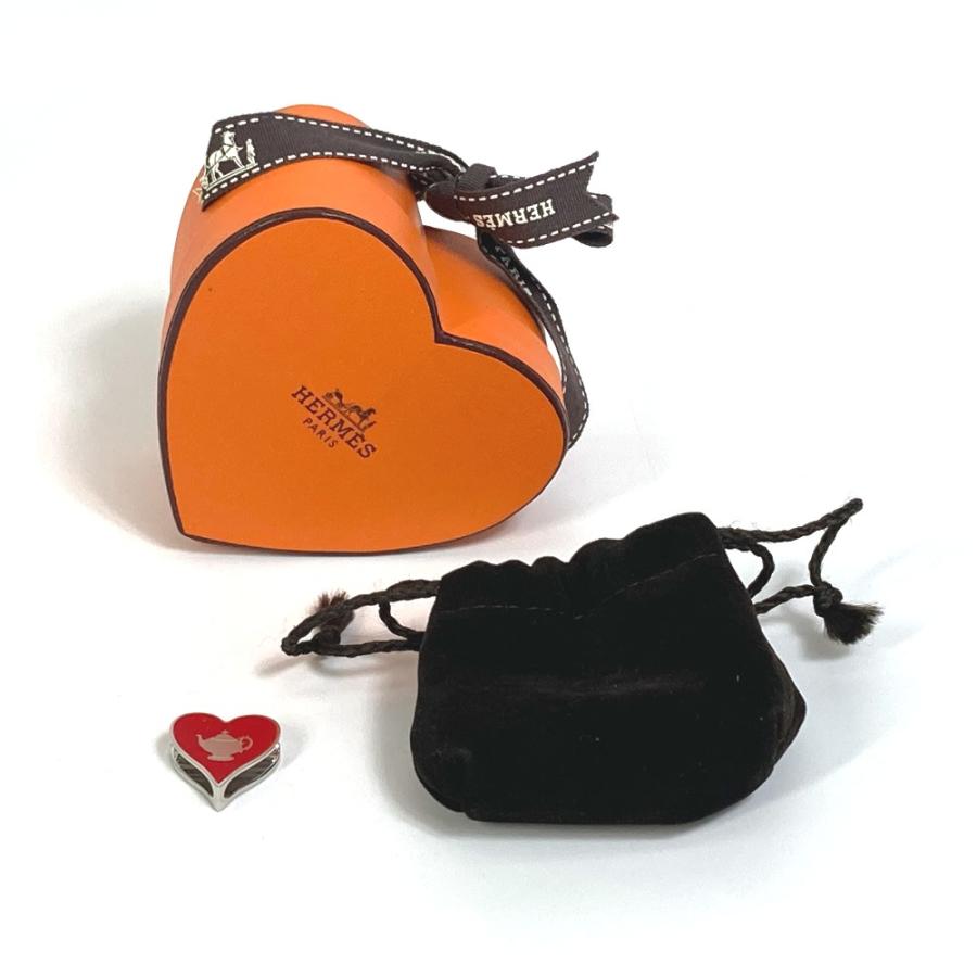 一部予約HERMES エルメス ハートモチーフ ティータイム メタル