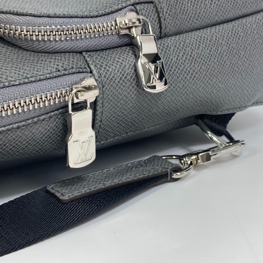 LOUIS VUITTON ルイヴィトン M30801 タイガ アヴェニュー・バックパック ショルダーバッグ タイガレザー グリ グレー メンズ【中古】 | LOUIS VUITTON | 06