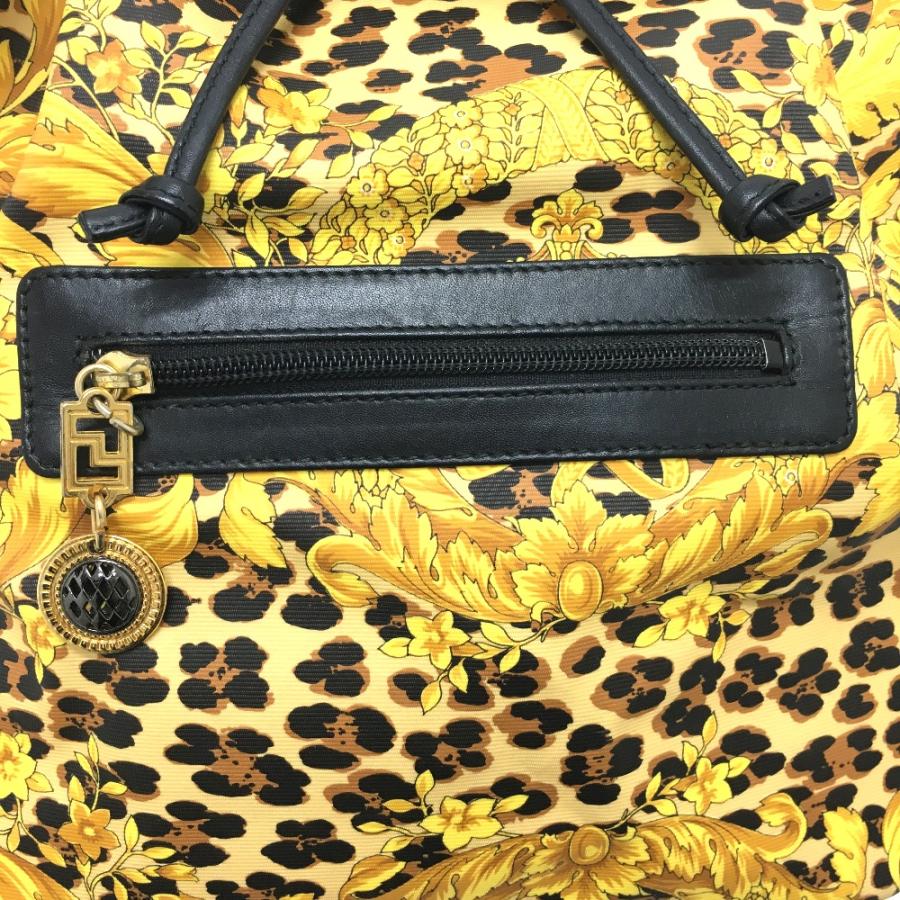 Gianni Versace ジャンニ・ヴェルサーチ 総柄 レオパード ヒョウ