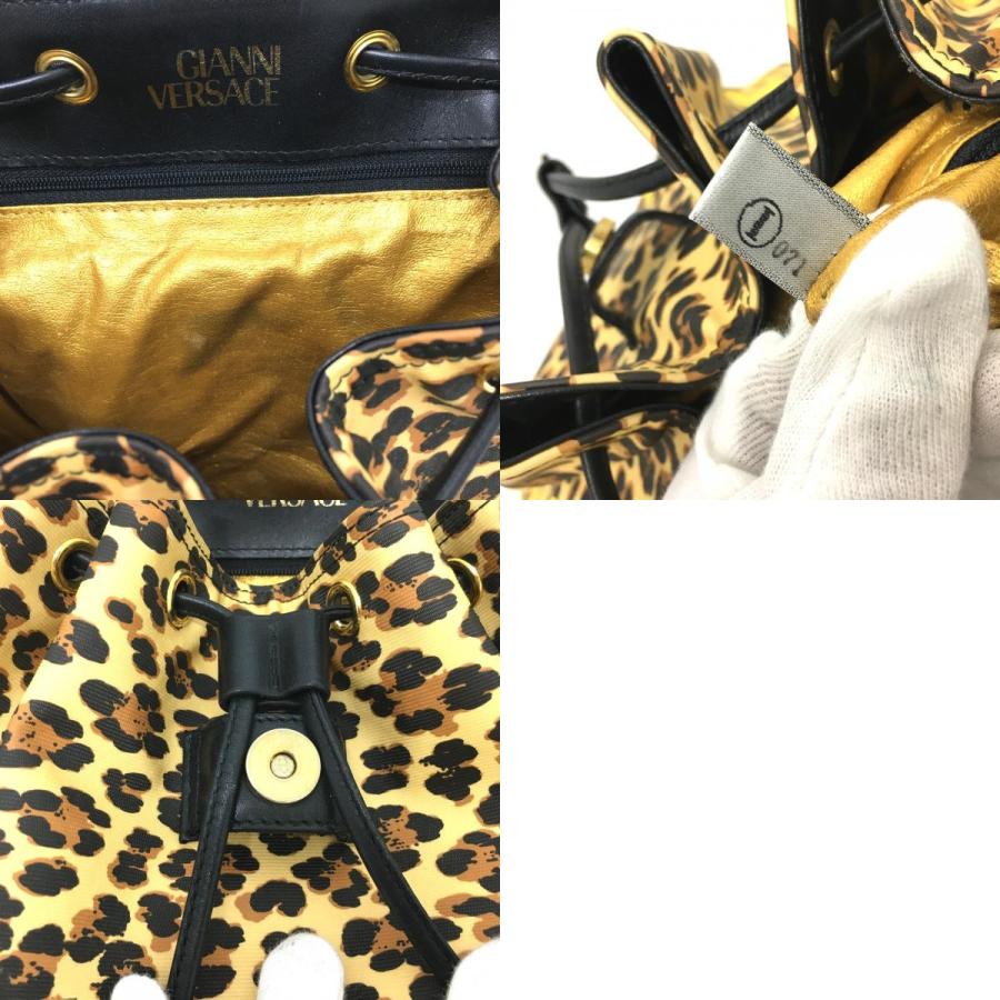 Gianni Versace ジャンニ・ヴェルサーチ 総柄 レオパード ヒョウ