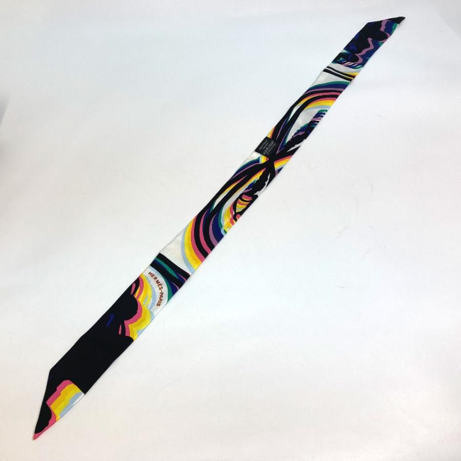 HERMES エルメス ブリッド・ドゥ・ガラ・シャドー Brides de Gala Shadow ツイリー スカーフ シルク マルチカラー レディース【中古】 | HERMES | 03