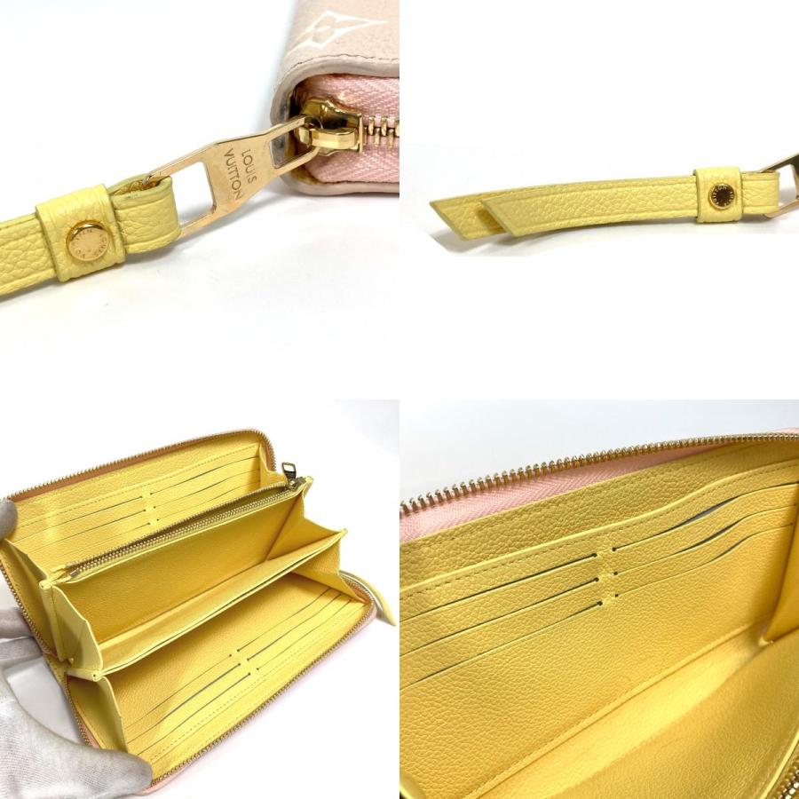 超美品 LOUIS VUITTON ルイヴィトン 長財布 ベージュ LOUIS VUITTON ルイヴィトン M81279 モノグラムアンプラント