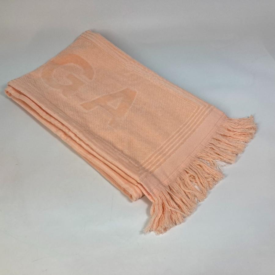 BALENCIAGA バレンシアガ 535525 ロゴ スポーツタオル/ビーチタオル セット タオル コットン ピンクベージュ系 ユニセックス【中古】 | BALENCIAGA | 02