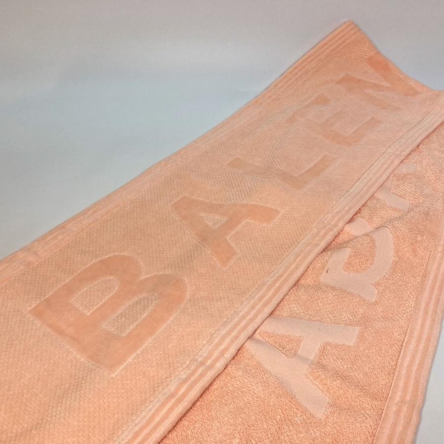 BALENCIAGA バレンシアガ 535525 ロゴ スポーツタオル/ビーチタオル セット タオル コットン ピンクベージュ系 ユニセックス【中古】 | BALENCIAGA | 05
