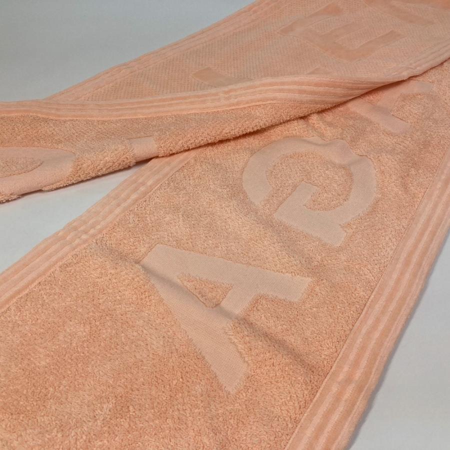 BALENCIAGA バレンシアガ 535525 ロゴ スポーツタオル/ビーチタオル セット タオル コットン ピンクベージュ系 ユニセックス【中古】 | BALENCIAGA | 06