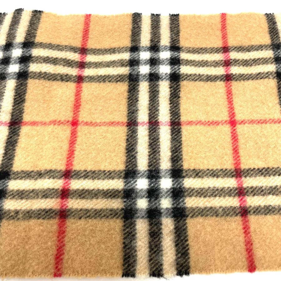 Burberrys チェック柄マフラー 100%ウール　新品、タグ付き　未使用品 中古・古着通販】Burberry's (バーバリーズ) カシミヤ100